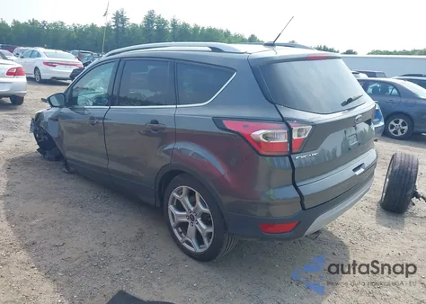 2017 Ford Escape Titanium из США, поврежденный, VIN 1FMCU0J94HUD49337